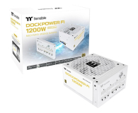 Zasilacz Thermaltake Dockpower FI 1200W 80 Plus Gold modular ATX3.1 Gen5 Snow